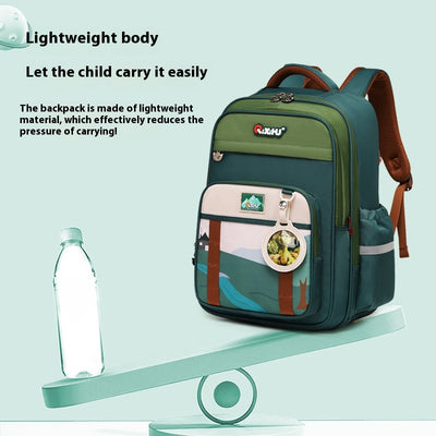 Mochila Escolar de Gran Capacidad Ligera y Resistente para Primaria - Image 3