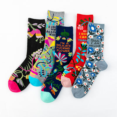 Calcetines Medianos para Hombre con Combinación de Colores - Image 20