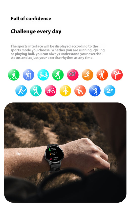 Reloj Inteligente LW77 con Llamadas por Bluetooth, Monitor de Frecuencia Cardíaca y Oxígeno - Image 18