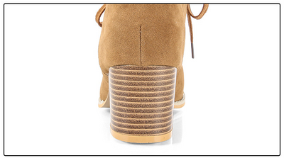 Botas Martin de Tacón Alto en Gamuza - Estilo y Elegancia - Image 14