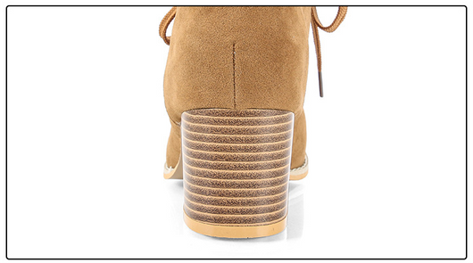 Botas Martin de Tacón Alto en Gamuza - Estilo y Elegancia - Image 14