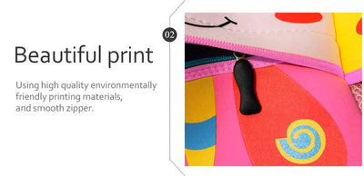 Mochila Escolar Infantil con Diseño de Animales - Perfecta para Buceo y Aventuras - Image 26