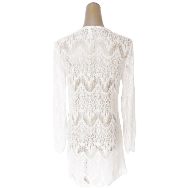 Blusa de Playa Calada y Suelta para Bikini