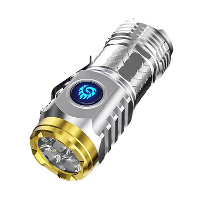 Linterna LED Recargable Ultra Potente Portátil para Exterior - Image 3