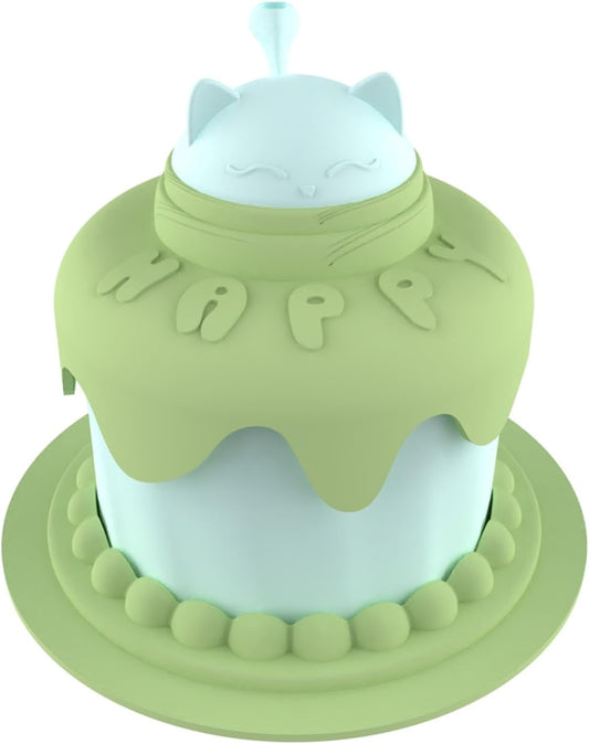 Set Completo de Alimentación para Gatos con Tazón Lento y Accesorios para Fiesta