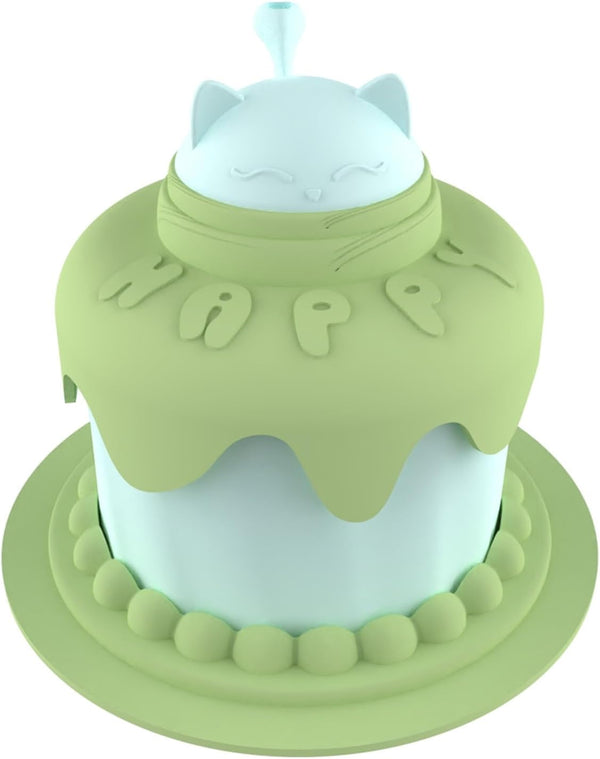Set Completo de Alimentación para Gatos con Tazón Lento y Accesorios para Fiesta