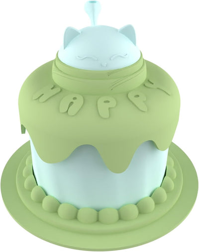 Set Completo de Alimentación para Gatos con Tazón Lento y Accesorios para Fiesta