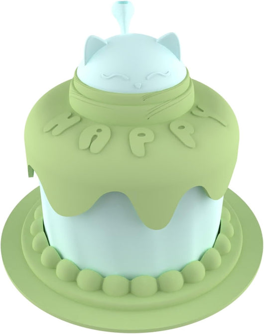 Set Completo de Alimentación para Gatos con Tazón Lento y Accesorios para Fiesta