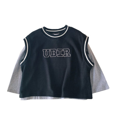 Conjunto Deportivo Niño con Mangas Combinadas Cuello Redondo - Image 8