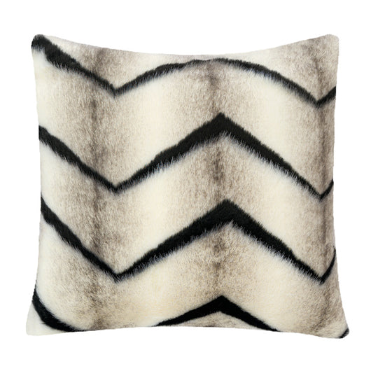 Cojín de Felpa Corta con Patrón Animal Print Zebra y Tigre - Image 8