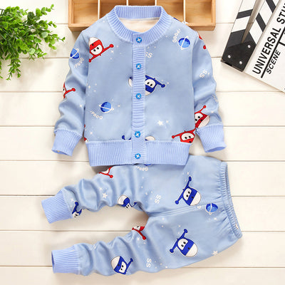 Conjunto de Dos Piezas para Bebé con Suéter de Cachemira - Image 4