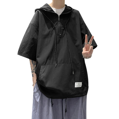 Chamarra Hoodie con Cordones para Hombre - Estilo Moderno y Versátil - Image 2