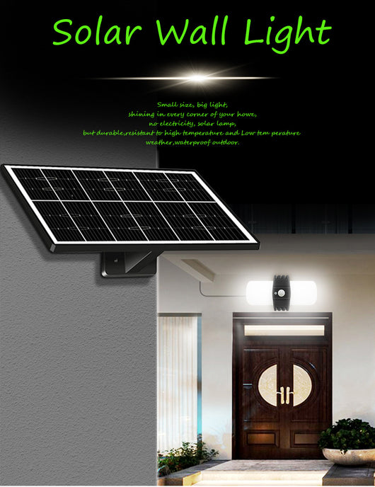 Reflector Solar LED con Sensor de Movimiento y 3 Modos de Iluminación - Image 8