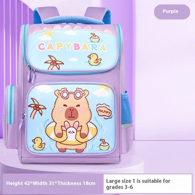 Mochila Escolar de Gran Capacidad Capabala para Niños de Primaria - Image 13