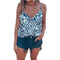 Blusa Camisola Estampado Leopardo para Mujer