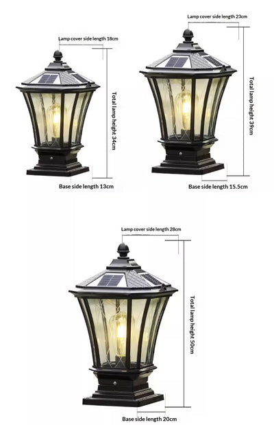 Lámpara Solar para Pilares y Portones - Luz LED Exterior Impermeable - Image 9