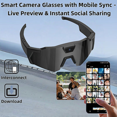 Gafas Deportivas para Ciclismo con Cámara HD Integrada - Image 4
