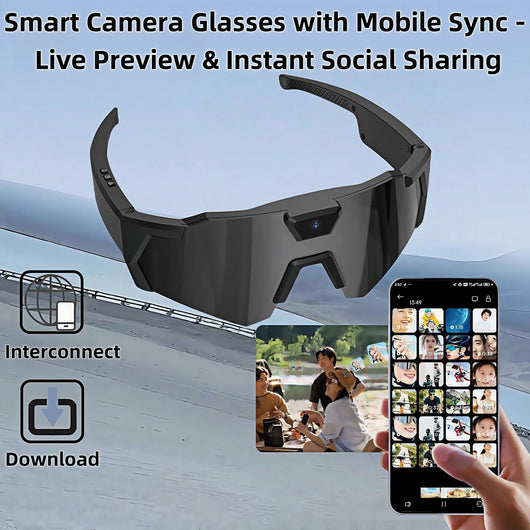 Gafas Deportivas para Ciclismo con Cámara HD Integrada - Image 4