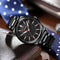 Reloj Empresarial Impermeable para Hombre con Cierre de Barra