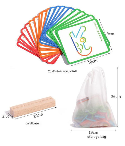 Juego Educativo de Madera para Desarrollo del Pensamiento Infantil - Image 22