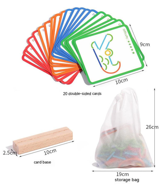 Juego Educativo de Madera para Desarrollo del Pensamiento Infantil - Image 8