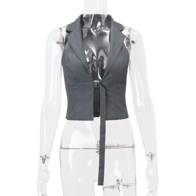 Top Escotado Sexy de Diseño Europeo para Mujer - Perfecto para Verano - Image 10