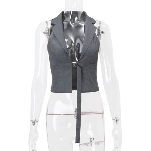 Top Escotado Sexy de Diseño Europeo para Mujer - Perfecto para Verano - Image 10
