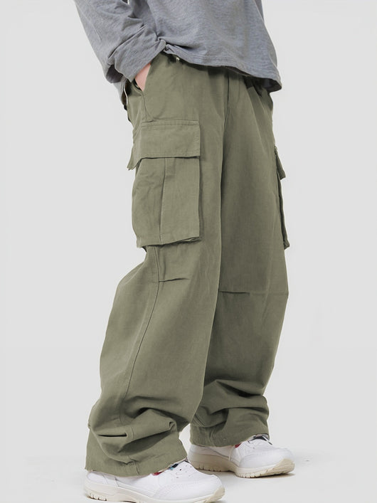 Overol Holgado con Bolsillos Tridimensionales Estilo Street - Image 11