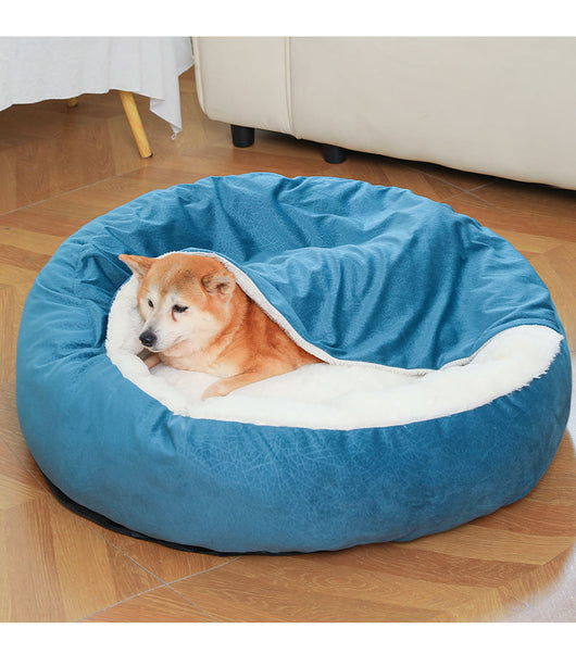 Cama Ortopédica para Perros y Gatos con Manta Térmica y Capucha - Image 20