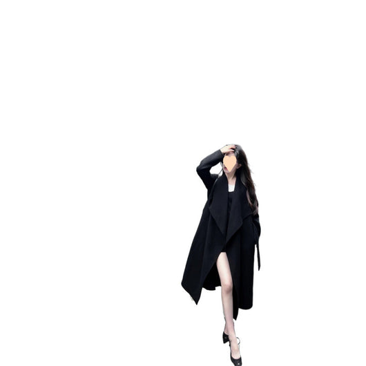 Abrigo de Lana Gruesa Estilo Hepburn Petite Elegancia Atemporal - Image 6