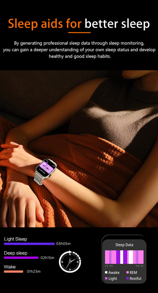 Reloj Inteligente de Salud con Monitor de Frecuencia Cardíaca y Presión Arterial - Image 11