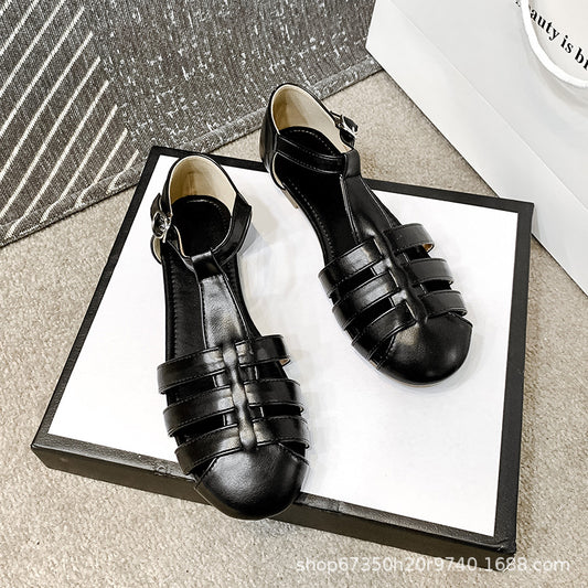 Sandalias Planas Baotou Verano - Estilo Versátil y Cómodo - Image 2