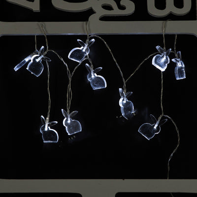 Luces LED Decorativas Conejo de Pascua con Alambre Transparente - Image 2