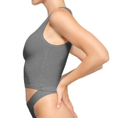 Camiseta Deportiva Acanalada con Tirantes Elásticos - Image 14