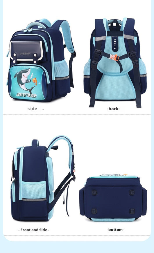 Mochila Escolar Grande Infantil Ligera con Diseño Cartoon - Image 25