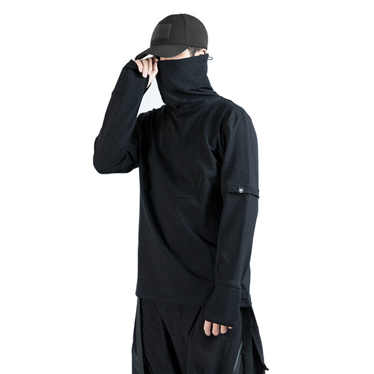 Sudadera Cuello Alto Funcional con Mangas Térmicas - Image 8