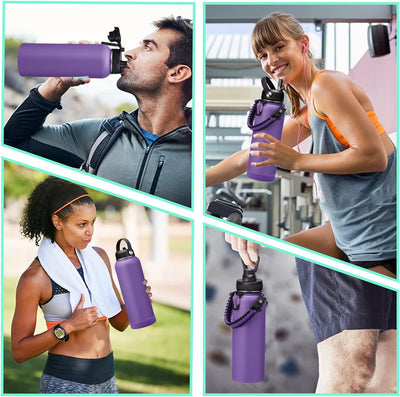 Termo Deportivo de Acero Inoxidable Gran Capacidad con Asa Aislante - Image 25