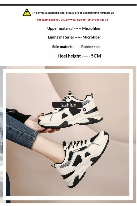 Zapatillas Deportivas Casuales para Mujer con Suela Gruesa Acolchada y Diseño Ligero - Image 15