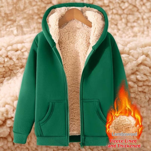 Chaqueta Deportiva Mujer con Forro Berber Cálida y Resistente al Frío - Image 16