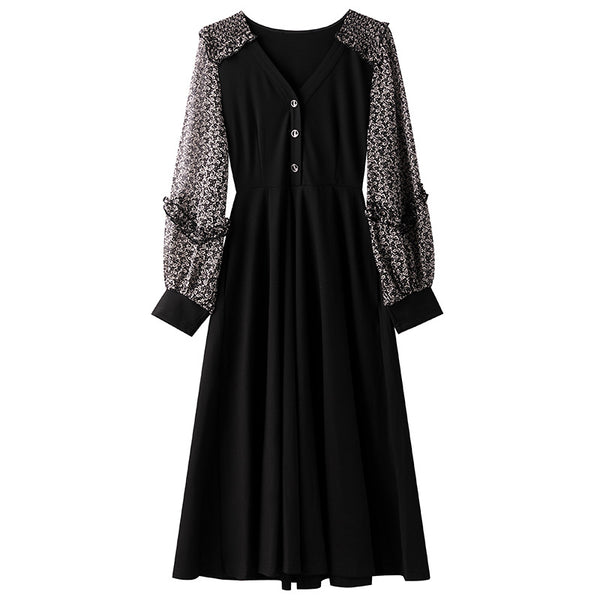 Vestido Primaveral Escote V Elegante - Image 5