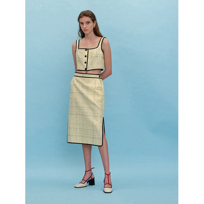 Conjunto de Falda y Blusa con Diseño Hot Girl - Traje de Dos Piezas - Image 11