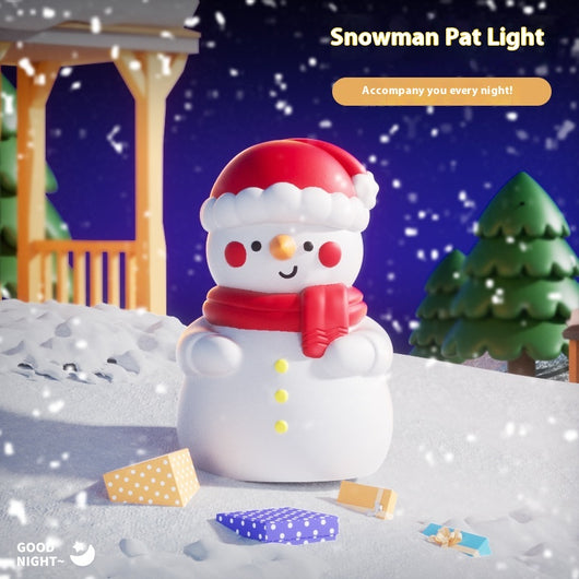 Lámpara Nocturna Muñeco de Nieve - Luz LED Suave para Dormitorio Infantil - Image 4