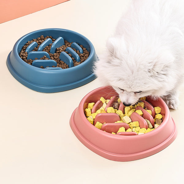 Comedero Lento Antiahogo para Perros y Gatos - Gran Capacidad