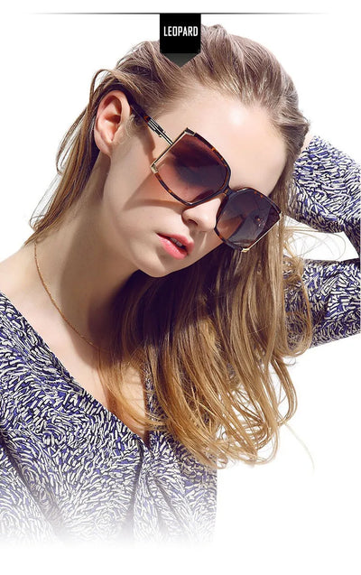 Gafas de Sol Cuadradas de Marco Grande para Mujer - Image 20