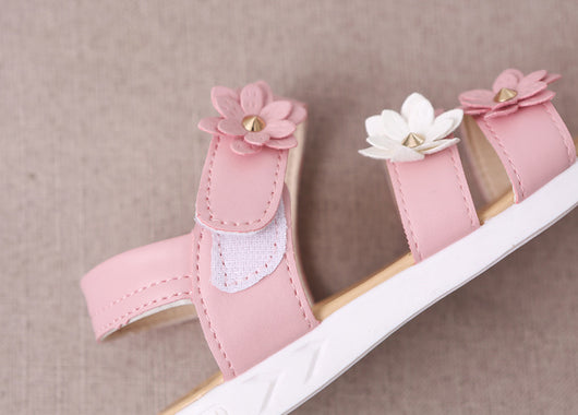 Sandalias Infantiles Princesa Flores - Zapatos Romanos para Niñas - Image 12
