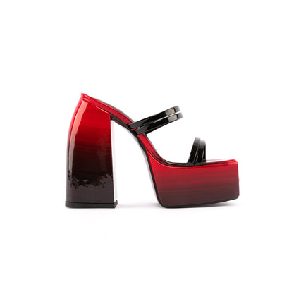 Sandalias de Tacón Alto con Degradado de Color - Versátiles y Elegantes - Image 8