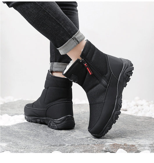 Botas de Nieve Harbin Invierno - Aislamiento Térmico Grueso y Esponjoso - Image 21