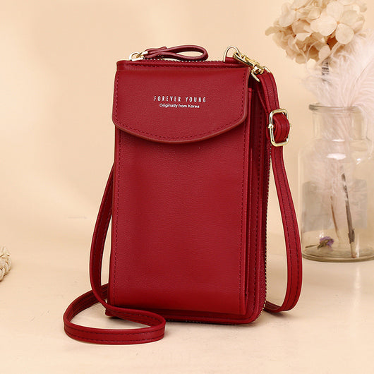 Billetera Crossbody Vertical para Teléfono - Diseño Minimalista y Funcional - Image 6