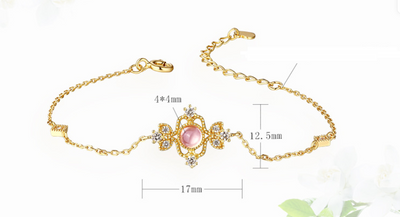 Pulsera de Cuarzo Rosa Natural - Image 5