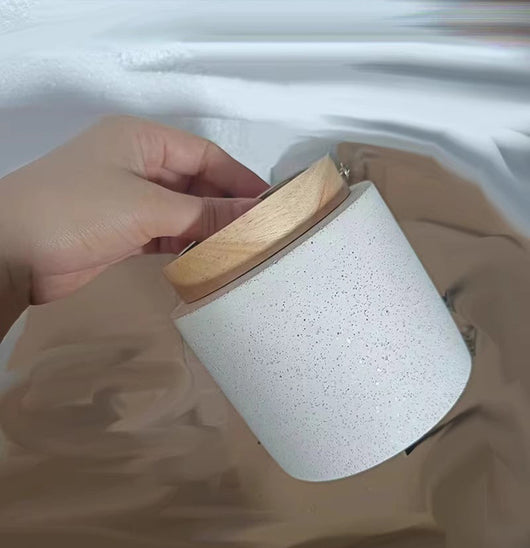 Lámpara de Techo Estilo Japonés con Estructura de Cemento y Diseño Silencioso - Image 10